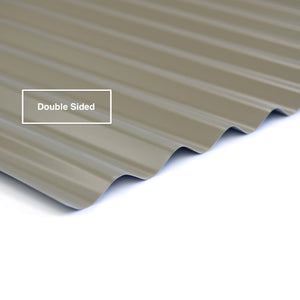 Double Sided COLORBOND® Corrugated Iron .42 BMT