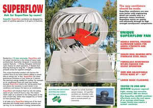 Superflow - Domestic Ventilator