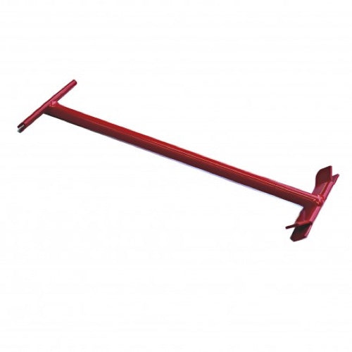 Turn up turn down tool for trimdek or similar metal roofing sheets. 